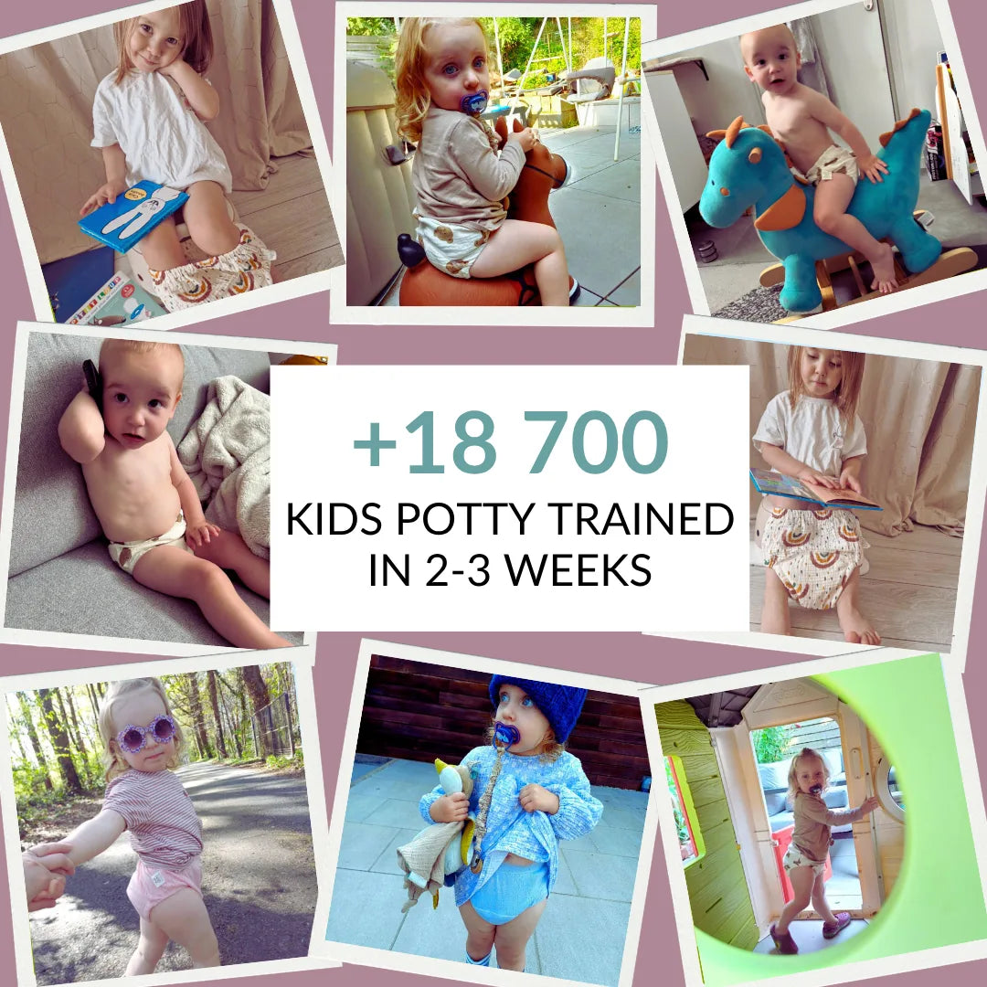 Reusable Potty Training Underwear - Potty trained in 2-3 weeks - 100% Cotton - Easy Pull-On from 18 Months