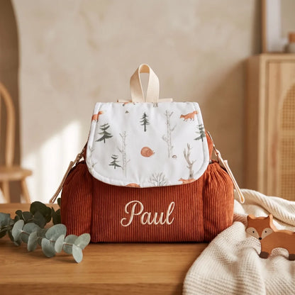 Personalisierter Baby-Rucksack mit Namen, ganz allein für ihn | Mein erster Rucksack